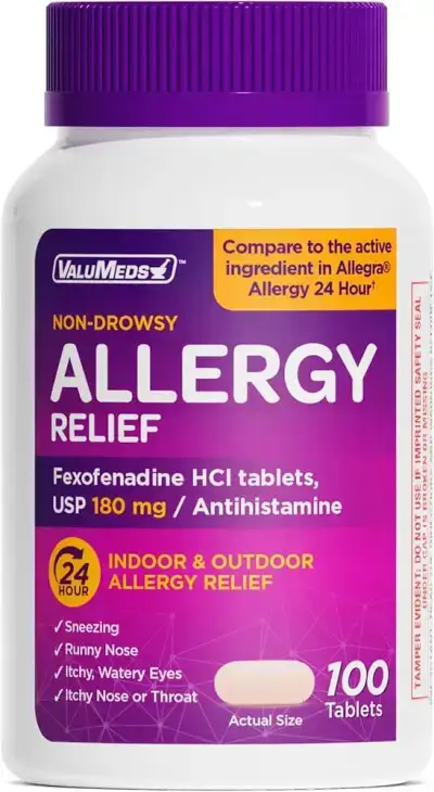 Compra Allegra en línea sin receta — 120mg desde €0.25